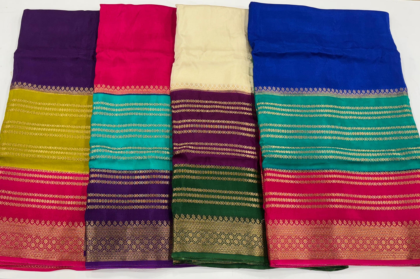 PURE VISCOSE SILK SAREE IN 3D PATTERN
