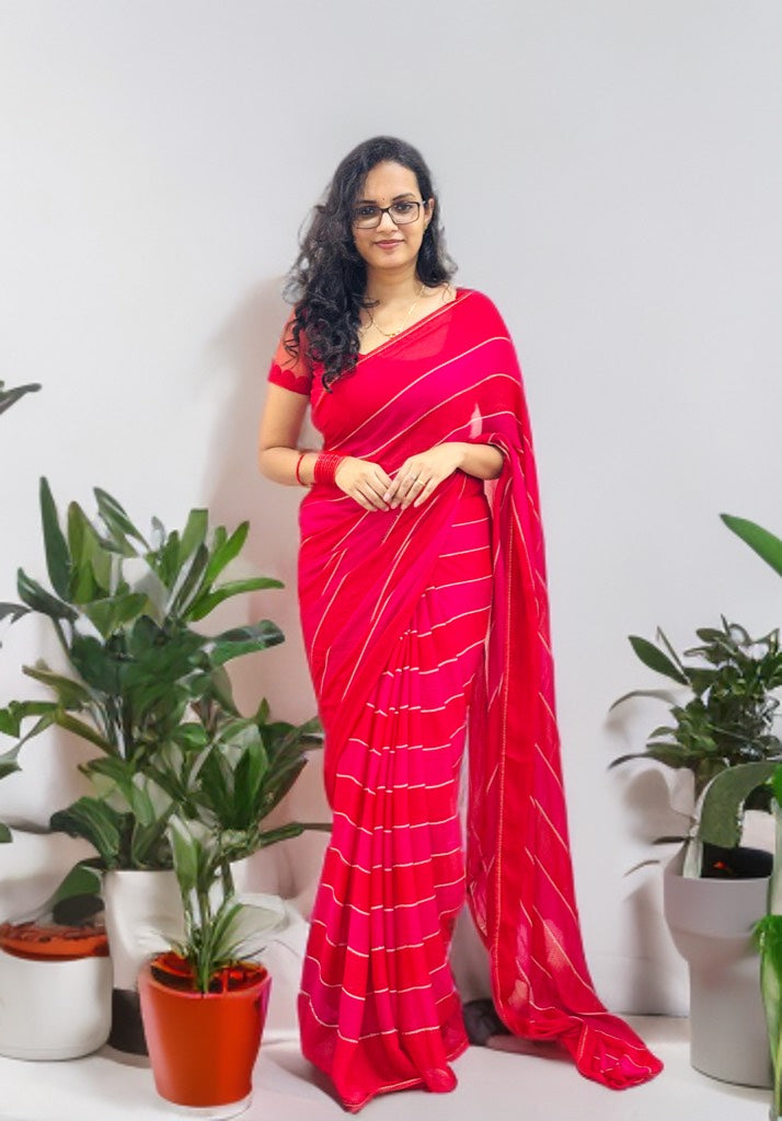 FANCY GEORGETTE CHIFFON SAREE