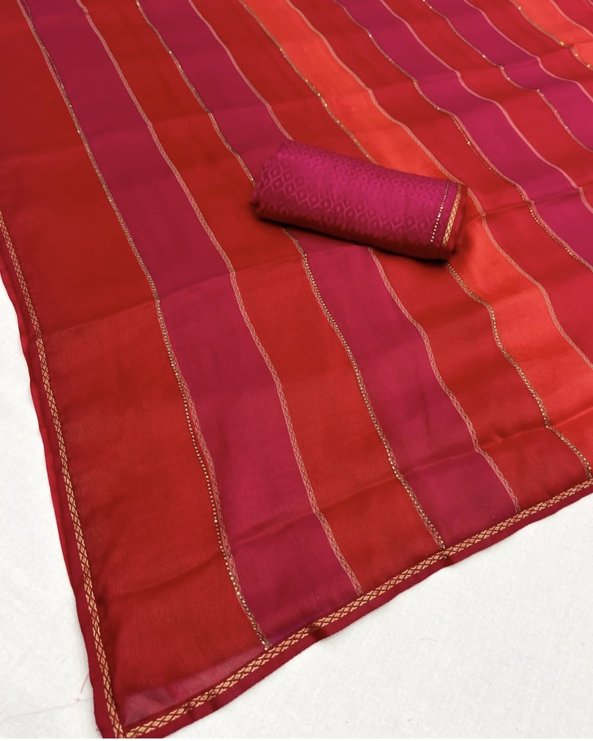 FANCY GEORGETTE CHIFFON SAREE