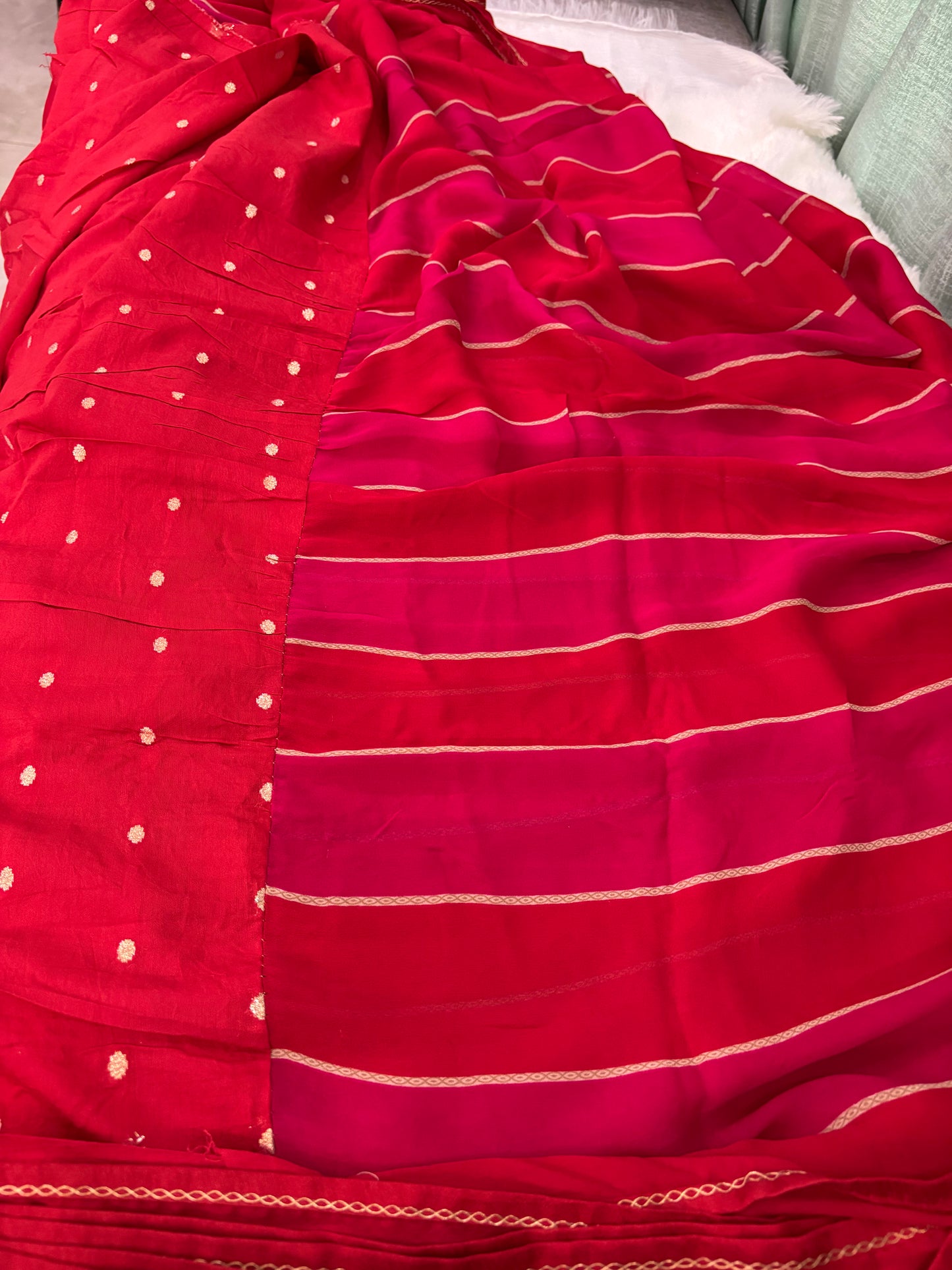 FANCY GEORGETTE CHIFFON SAREE