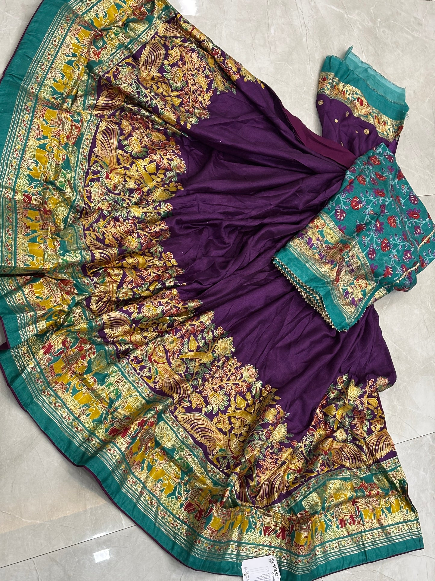 DOLA SILK LEHANGA WITH DUPATTA (UNSTITCHED BLOUSE)