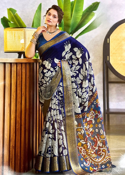 Cotton in Kalamkari Print
