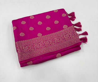 DOLA BUTTA SAREES WITH RICH PALLU