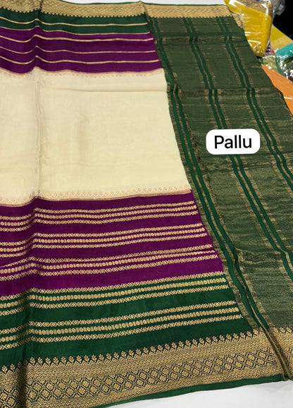 PURE VISCOSE SILK SAREE IN 3D PATTERN