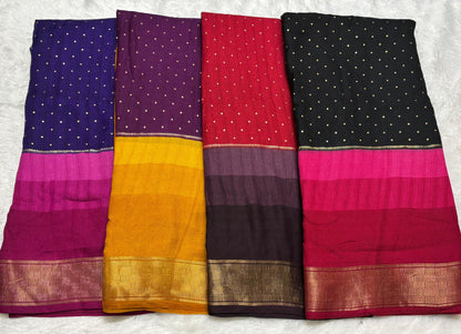 Semi Viscose Sarees