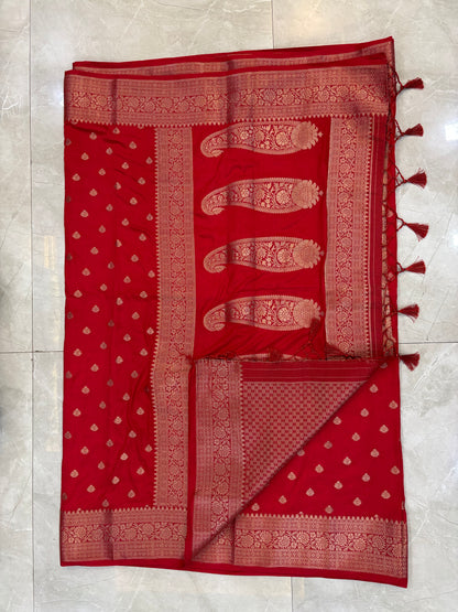 DOLA BUTTA SAREES WITH RICH PALLU