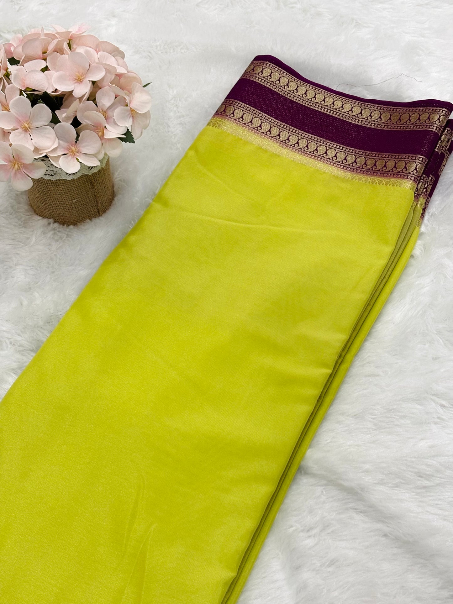 PREMIUM SEMI MYSORE SILK SAREE