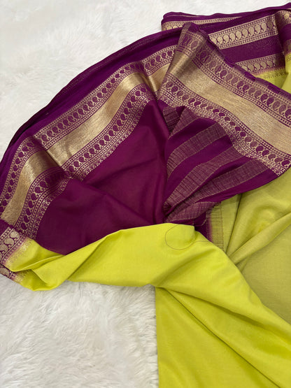 PREMIUM SEMI MYSORE SILK SAREE