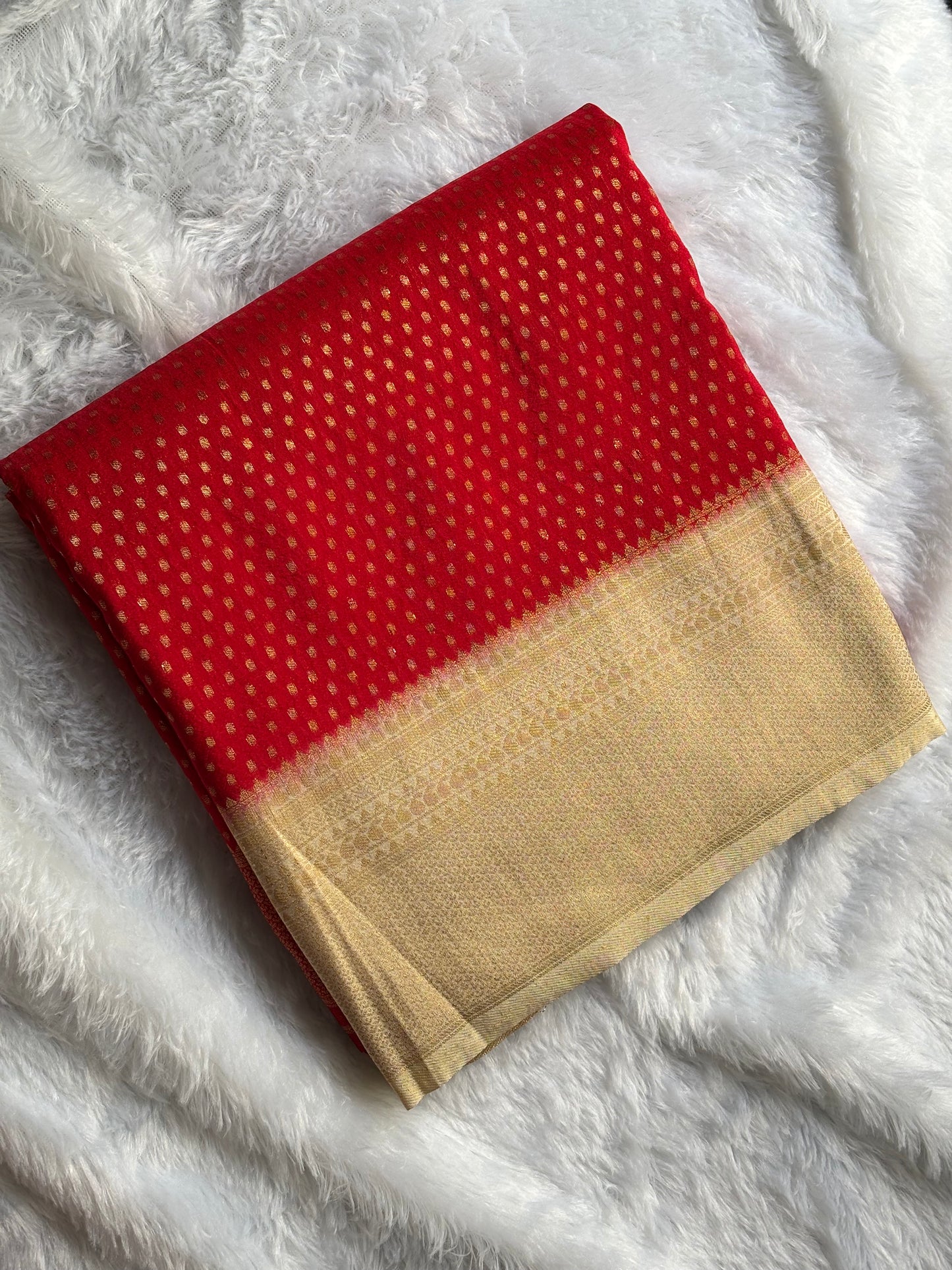 KADDI GEORGETTE SAREE
