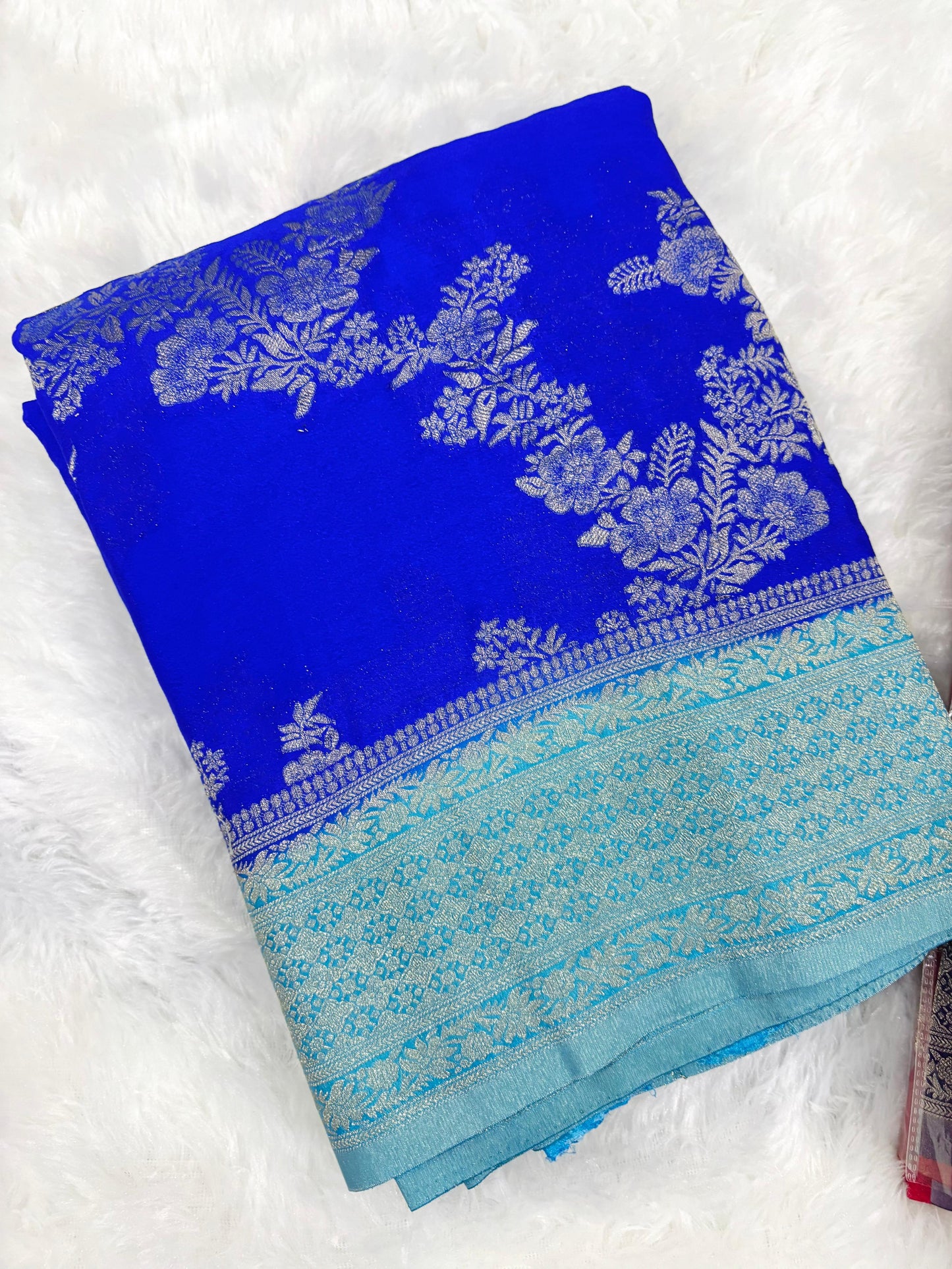 Georgette Banarasi Saree